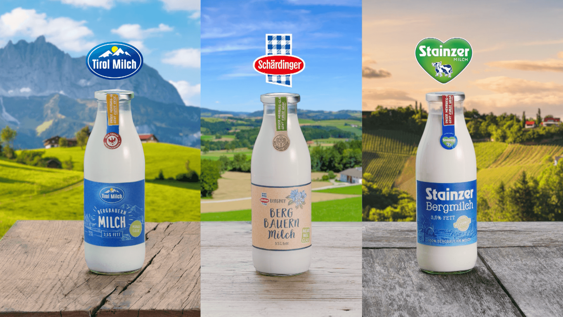 Werbespot der Factory für Berglandmilch zu Regionalität